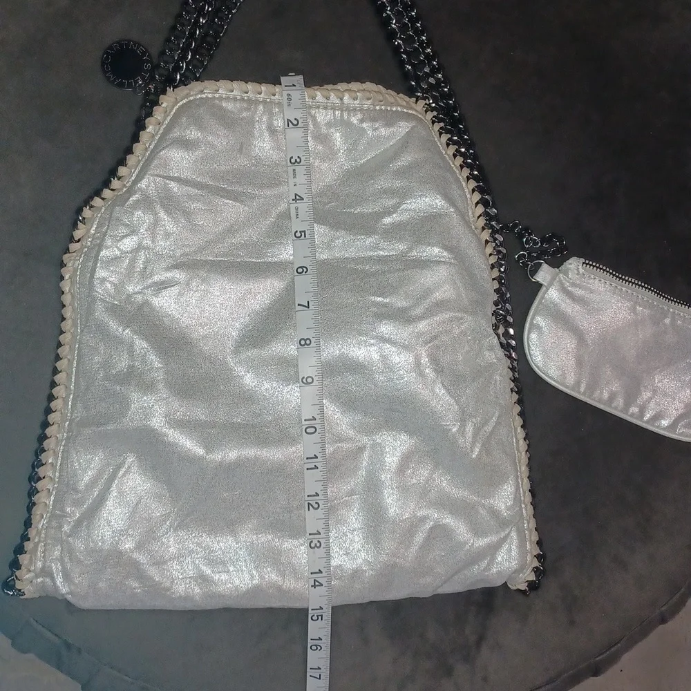 Stella McCartney Silver Tote Bag - Picture 2 of 11
